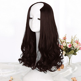 Tóc giả kẹp chữ U xoăn dài FREESHIP kẹp U xoăn, kẹp 3/4 đầu 9131