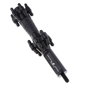 Compound Bow Stabilizer Shock Absorber  Vibration Damper - Black