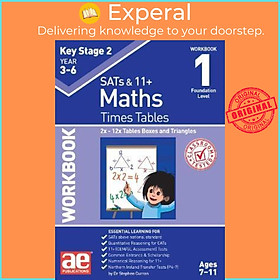 Sách - KS2 Times Tables Workbook 1 : 2x - 12x Tables Boxes & Triangles by Dr Stephen C Curran (UK edition, paperback)