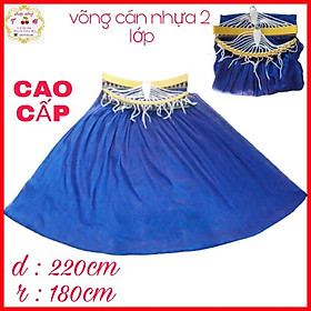 Mua Võng Lưới Cán Nhựa Người lớn 2 Lớp Cỡ Đại Cao cấp Dài 2m2. Võng Lưới size lớn