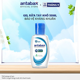 Gel Rửa Tay Bảo vệ Da Kháng Khuẩn Antabax 50ml