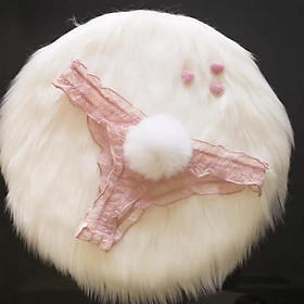 Quần lót nữ lọt khe cục bông hình cáo chồn hồ ly sexy cục bông