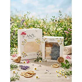 Set Hộp Quà Tặng Combo Gel Tắm kèm bông tắm AN'Sw Tặng 20/10, 20/11, Noel, Tết, Valentine, 8/3