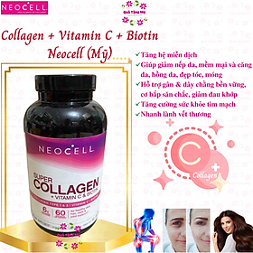 Collagen Neocell Type 1-3 Mỹ  đẹp da, tóc móng và khỏe khớp - QuaTangMe Extaste