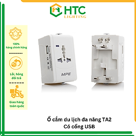 Mua Ổ CẮM DU LỊCH ĐA NĂNG TÍCH HỢP CỔNG USB -TA2- hàng chính hãng MPE