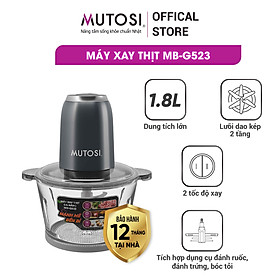 Mua Máy xay thịt Mutosi MB-G523 với lưỡi dao kép 2 tầng - Hàng chính hãng