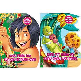 Combo Những Câu Chuyện Tuyệt Vời (2 Quyển): Cuộc Phiêu Lưu Của Cậu Bé Rừng Xanh + Kiến Tốt Bụng Và Châu Chấu Lười Biếng