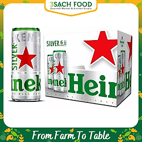 [Chỉ Giao HCM] - Thùng Bia Heineken Silver 24 lon (Lon 330Ml)