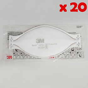 Khẩu trang 3M 1870 N95 lọc tối thiểu 95