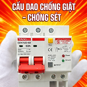 CB Chống Giật 63A Chống Sét Lan Truyền – Bảo Vệ Toàn Bộ Nhà, An Toàn Tuyệt Đối, đèn trang trí