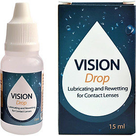 Nước Nhỏ Mắt Kính Áp Tròng Vision Drop (15ml)