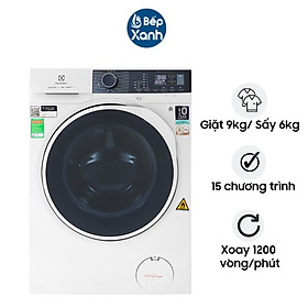Mua Máy Giặt Sấy Cửa Trước Inverter Electrolux EWW9024P5WB 9/6kg - Hàng Chính Hãng - Chỉ Giao HCM