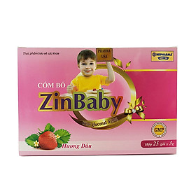 Cốm Bổ ZinBaby cho trẻ biếng ăn, ăn kém, suy dinh dưỡng chậm lớn