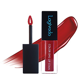 Son kem lì lên màu chuẩn, lâu trôi Hàn Quốc Lagivado Color Dye Lip Stain dạng nước 4,5 gram – 04 màu son
