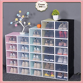 Mua Tủ Đựng Giày MINI  bảo vệ giày dép thông minh  đa năng  tiện lợi  nắp nhựa cứng  trong suốt chịu tải cao