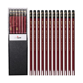 Bút Chì Gỗ 2H HI-UNI (12 Cây)