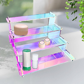Acrylic  for Display Display Shelf Desktop Colorful Tiered Display Stand Perfume Organizer for Glasses  Decoration Countertop