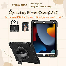 Ốp Lưng iPad Pro 11 Gen 7/8/9/10 Pro 12.9 iPad M1 chống sốc xoay 360 cầm tay kèm chân dựng