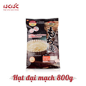Hạt Đại Mạch Mochimugi HakuBaku (800g) - Giàu chất xơ, hỗ trợ giảm cân, kiểm soát  cholesterol và đường