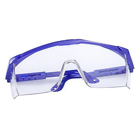 3x Windproof Cycling Goggles  Protect Anti-Fog Over Glasses Sunglasses Blue