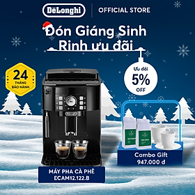 Mua  Hàng chính hãng  Máy pha cà phê tự động DeLonghi Magnifica S ECAM12.122.B
