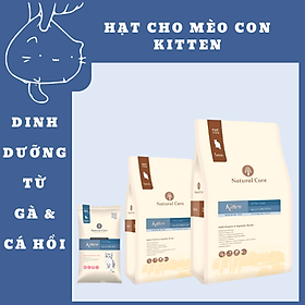 HẠT MÈO CON - NATURAL CORE C1 KITTEN THỊT GÀ & CÁ HỒI - SẢN PHẨM HÀN QUỐC - 400g