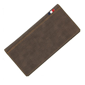 Ví da nam dài cầm tay thời trang, bóp nam cầm tay dáng ngang có ngăn kéo khóa, nhiều ngăn kẹp thẻ, da cao cấp chống nước