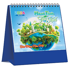 Lịch Tết 2026 - Lịch Bàn Chữ A Đứng (19x17) Nhiều Chủ Đề