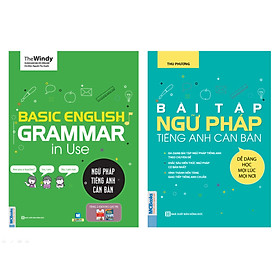 Combo 2 Cuốn: Bài Tập Và Ngữ Pháp Tiếng Anh Căn Bản (Tặng Flashcard 360 Động Từ Bất Quy Tắc Trong Tiếng Anh Từ A - Z)