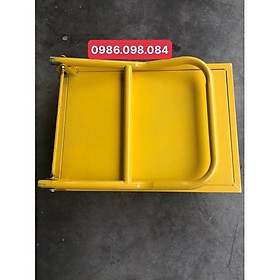 Xe đẩy hàng, xe kéo hàng 4 bánh có thể gập gọn, kích thước 55*75 tải trọng 300kg mặt sàn phẳng