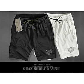 Quần Đùi Nam Chất Vải Cotton Thoáng Mát QDN03, size từ L đến 3XL Quần Short Nam chất lượng- Thời Trang Waoo