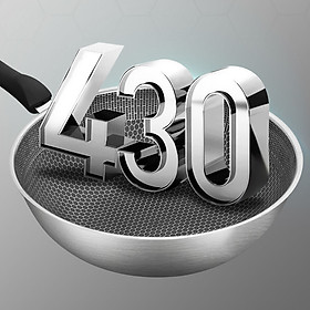 Mua Chảo chống dính sâu lòng inox 304 đa năng  Chảo dùng cho bếp từ  bếp hồng ngoại và bếp ga size 32cm