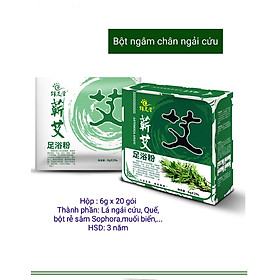 Mua Hộp 20 gói- Bột thảo dược ngâm chân ngải cứu