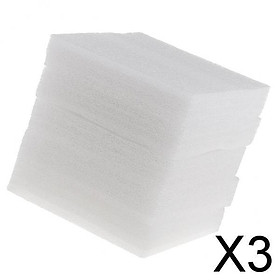 3x5 Pieces White Foam  Felting Pad Mat Wool Felt Accessories 15x20cm