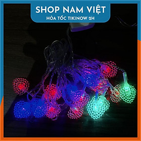 Dây Đèn LED Trang Trí Đổi Màu 3m 16 Bóng - Chính Hãng NAVIVU