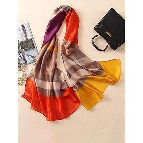 Khăn choàng cổ lụa hàng châu thời trang- klhc1003