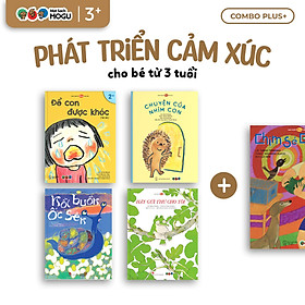 Truyện Ehon bé 3-4-5 tuổi - Bộ 4 cuốn Phát triển cảm xúc