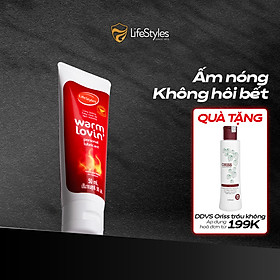 Gel Bôi Trơn LifeStyles Warm Lovin' Massage Lotion Bôi Trơn Quan Hệ Tăng Cảm Giác Ấm Nóng 50ml