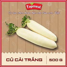 HCM - Củ cải trắng (500 g) - [Giao nhanh TPHCM]