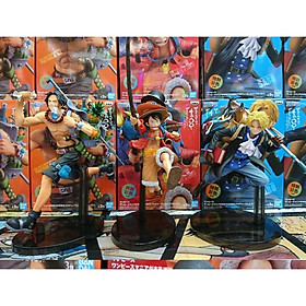 Mô Hình Figure Combo Bộ 3 Anh Em Ace Sabo Luffy - One Piece