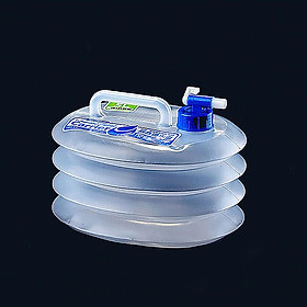 Bình Nước Dung Tích Lớn 10L GẤP GỌN trong Balo Cho Du Lịch Cắm Trại Dã Ngoại NatureHike NH14S002-T