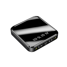 Sạc Dự Phòng Mini Dung Lượng 20000mAh Màn Hình Kính Kỹ Thuật Số