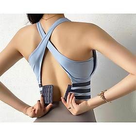 Đám Mây Che Giấu Áo Ngực Thể Thao Nữ Tập Yoga Crop Top Chống Sốc Đẩy Lên Quần Lót Thể Dục Áo Lót Thể Thao Áo Tập Gym Áo Thể Thao Áo Thể Thao - S