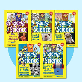 World Of Science - Làm Bạn Với Khoa Học - Set 2 (Bộ 5 cuốn)
