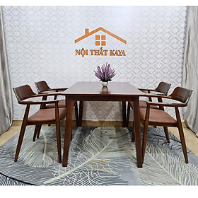 Mua Bộ bàn 4 ghế Hirosima 1m2 (Nâu)