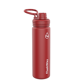 Bình giữ nhiệt FlaskWay màu đỏ Cherry Red 22oz (650ml)