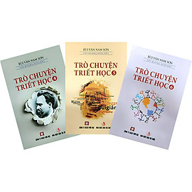 Hình ảnh Combo 3 Cuốn: Trò Chuyện Triết Học Tập 4,5,6 (Tái Bản)
