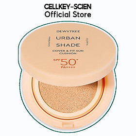 Phấn Nước Che Khuyết Điểm Nâng Tone Kiềm Dầu Chống Nắng Dưỡng Da Dewytree Urban Shade Cover & Fit Sun Cushion SPF50+ PA++++(14g)