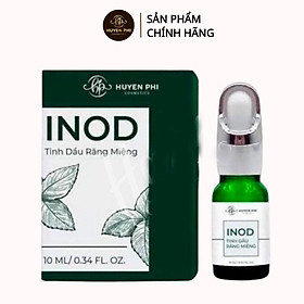 Tinh dầu hôi miệng Inod Huyền Phi 10ml tác dụng giảm nhiệt miệng, v iêm lợi, sâu răng sau 1 liệu trình