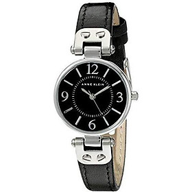 Anne Klein Women's 10/9442 Leather Strap Watch